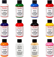 Load image into Gallery viewer, Angellus Leather Paint Set of 12 (4 oz)
