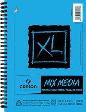 將圖片載入圖庫檢視器 Canson - XL Mix Media Pads, 5.5&quot; x 8.5&quot;
