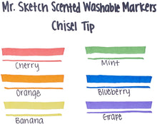 Cargar imagen en el visor de la galería, MMr. Sketch Scented Washable Marker Sets, 6-Color Set
