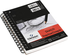 Load image into Gallery viewer, Canson - Universal Heavy-Weight Sketch Pads, Side-Spiral, 5.5&quot; x 8.5&quot;
