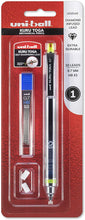 Cargar imagen en el visor de la galería, uni-ball KURU TOGA Mechanical Pencil Sets, .7mm Mechanical Pencil, Refills &amp; Erasers
