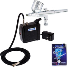Load image into Gallery viewer, Master Airbrush Air Compressor Kit Model VC16-B22 Airbrush System 
