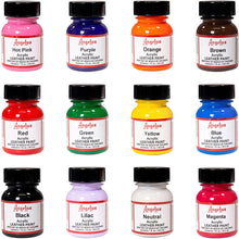 Load image into Gallery viewer, Angellus Acrylic Paint Kit 12 - 1oz 
