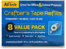 Cargar imagen en el visor de la galería, Adtech - Crafters tape refill - cinta adhesiva permanente
