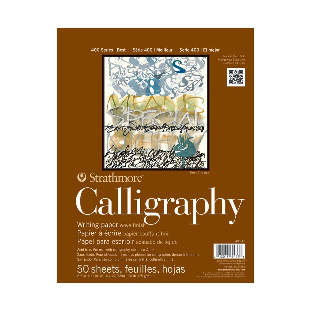 Strathmore Calligraphy Paper Pad 8.5X11 50SH