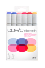 Cargar imagen en el visor de la galería, COPIC Sketch Marker Sets, 6-Color Set - Floral Favorites 2
