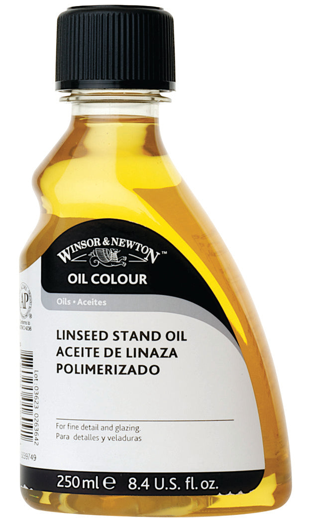 Winsor and Newton - Stand Linseed Oil, 250ml (Aceite de linaza)