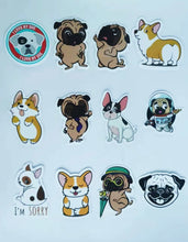 Cargar imagen en el visor de la galería, 50pcs Dog Pattern Sticker
