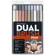 Cargar imagen en el visor de la galería, Tombow Dual Brush Pens - Neutral Pallette - Set de 20

