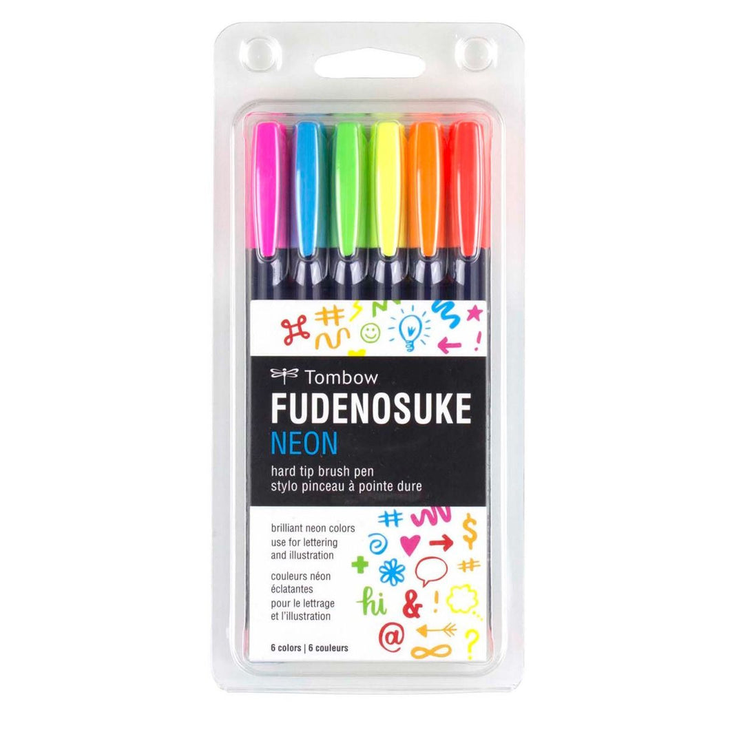 FUDENOSUKE BRSH PEN SET/6