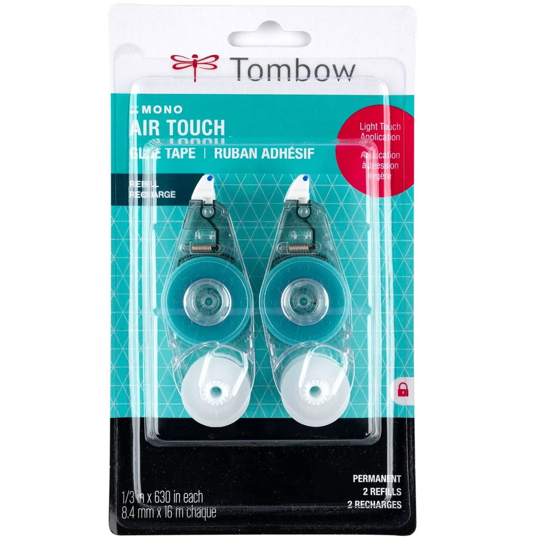 Tombow - Paquete de 2 recambios, adhesivo MONO Air Touch