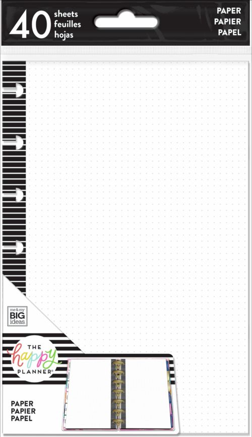 Mini Half Sheet Note Paper - Dot Grid Happy Journal
